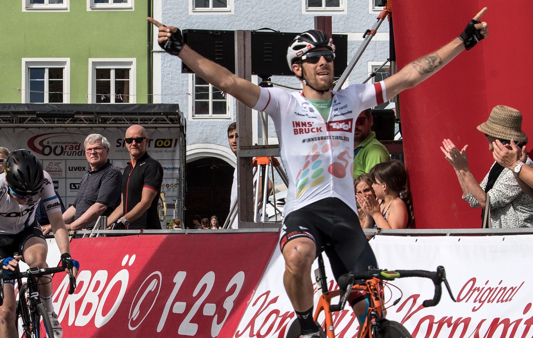 Filippo Fortin vince la seconda tapap dell'Oberösterreichrundfahrt
