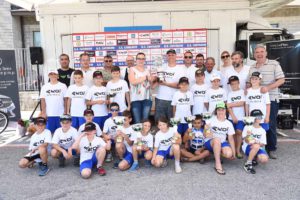 Il Team Ekoi vincitore della classifica società della Festa dei Giovanissimi 2017