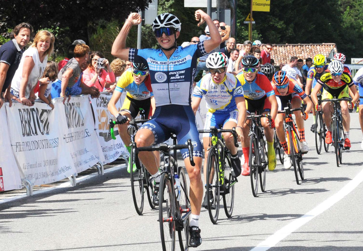 Davide Persico vince la Gazzaniga-Onore 2017 ed è campione lombardo Allievi