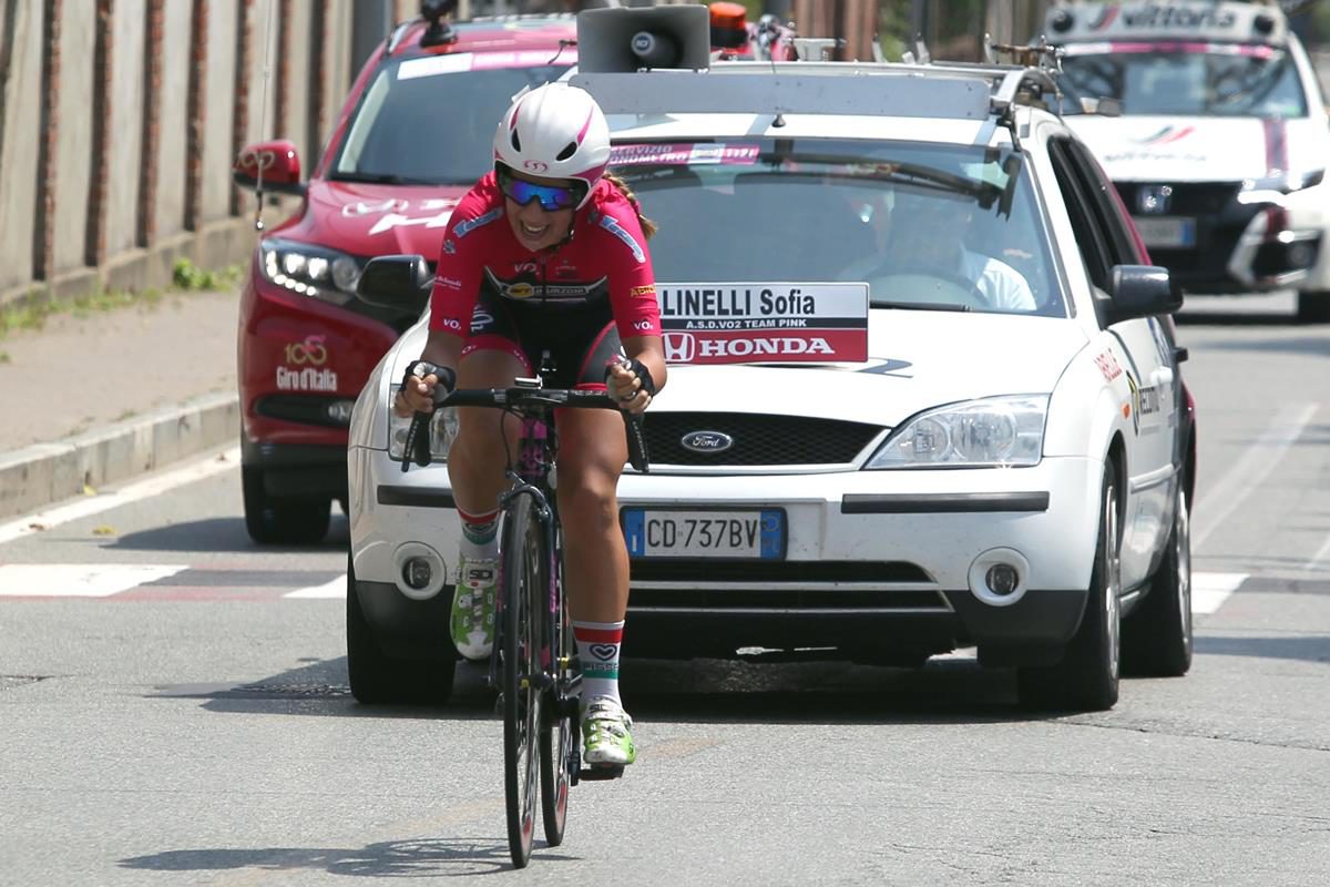 Sofia Collinelli campionessa italiana a cronometro Donne Allieve 2017