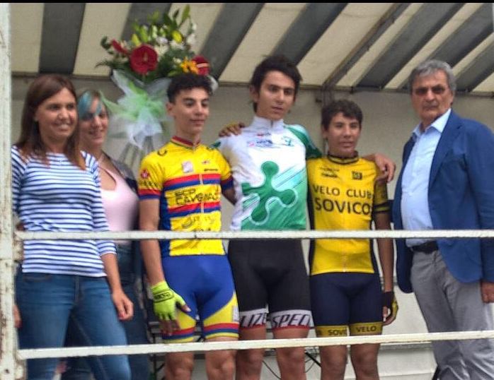 Il podio del Campionato Lombardo Esordienti 1° anno