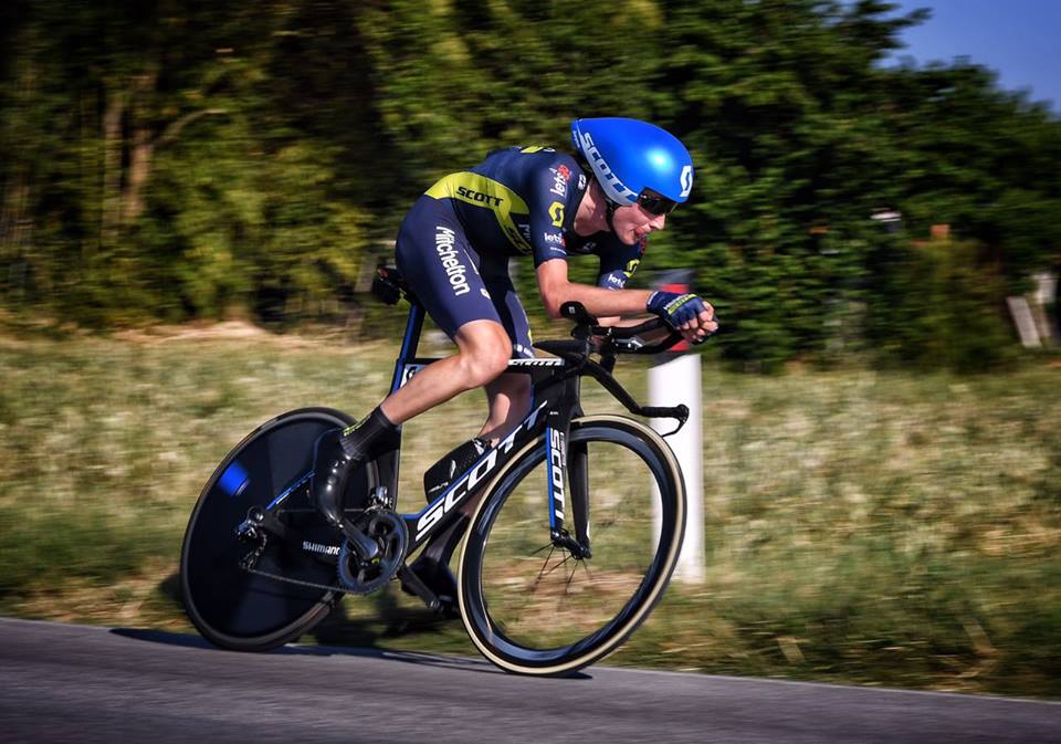 Lucas Hamilton vince la cronometro di Campocavallo al Giro d'Italia U23