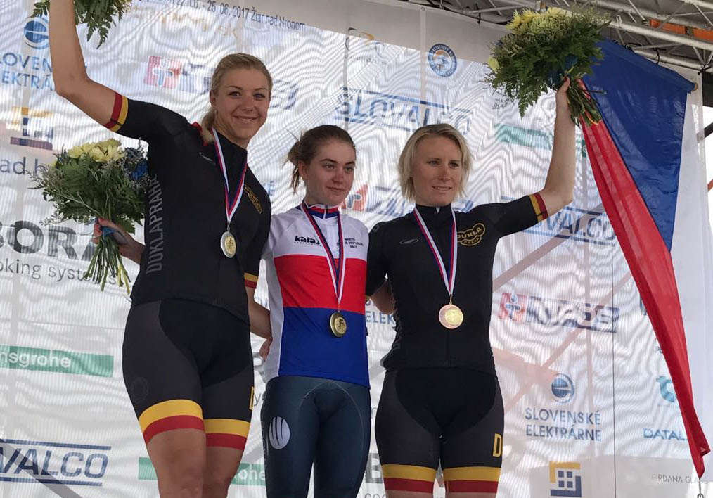 Nikola Noskova campionessa ceca della prova in linea su strada 2017