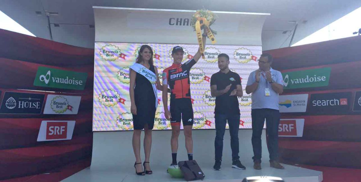 Rohan Dennis vincitore del prologo del Tour de Suisse 2017