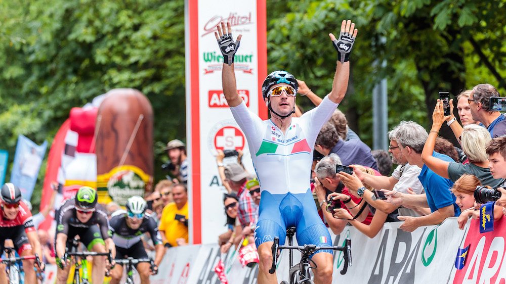 Elia Viviani vince la prima tappa de Giro d'Austria 2017