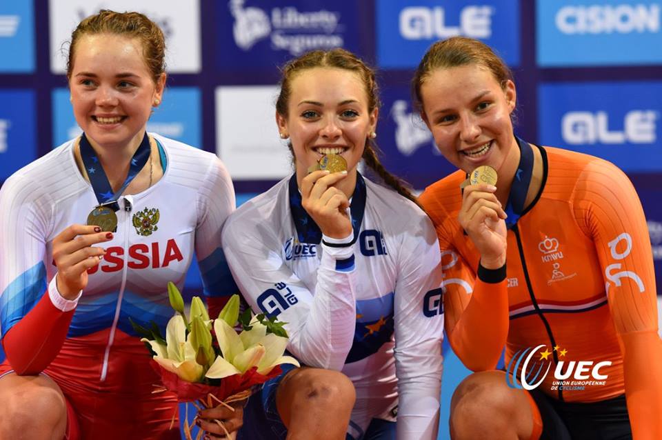 Letizia Paternoster campionessa europea Inseguimento Donne Junior