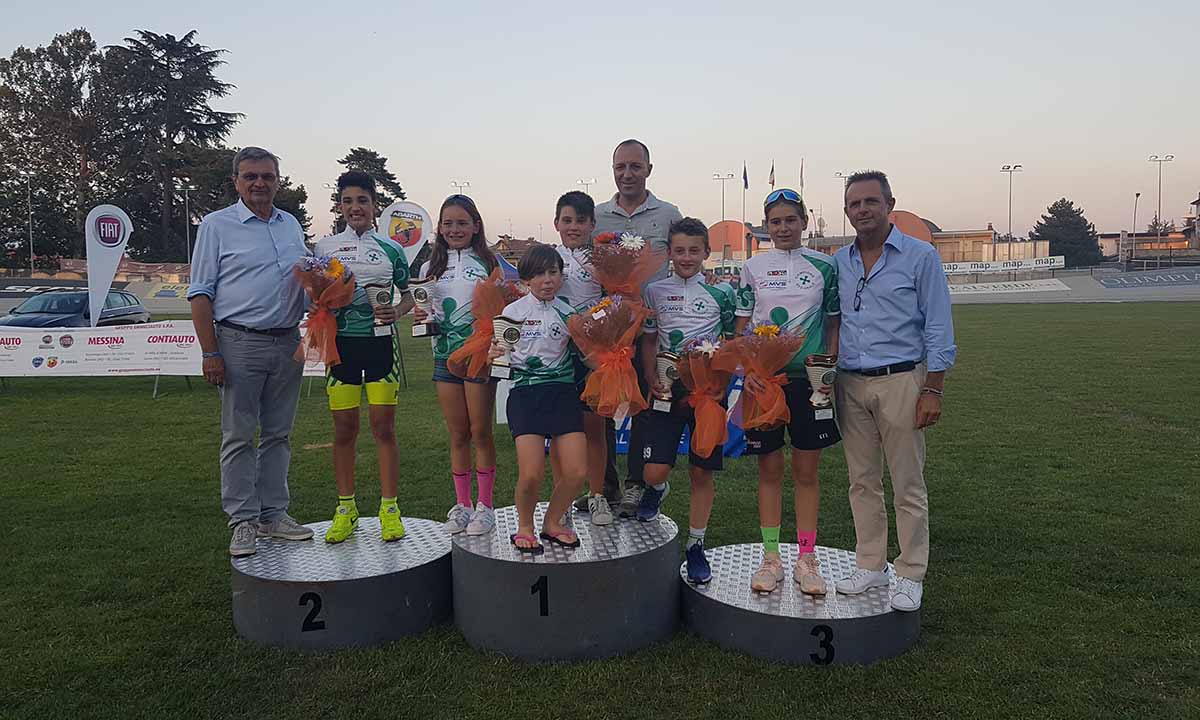 I campioni lombardi Corsa a punti Giovanissimi 2017