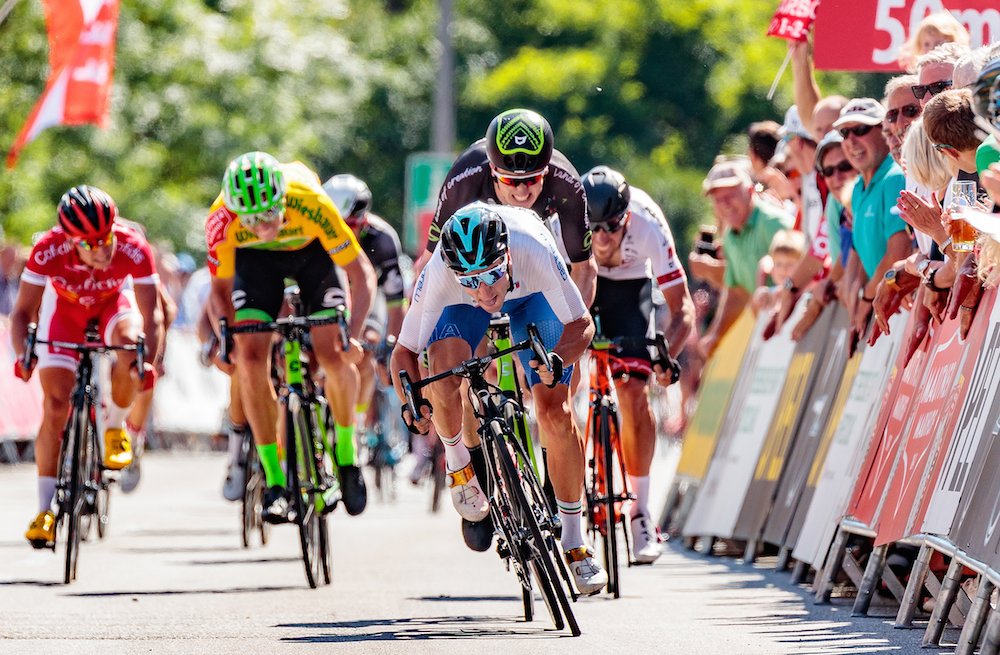 Elia Viviani vince la terza tappa del Giro d'Austria 2017 Elia Viviani vince la terza tappa del Giro d'Austria 2017