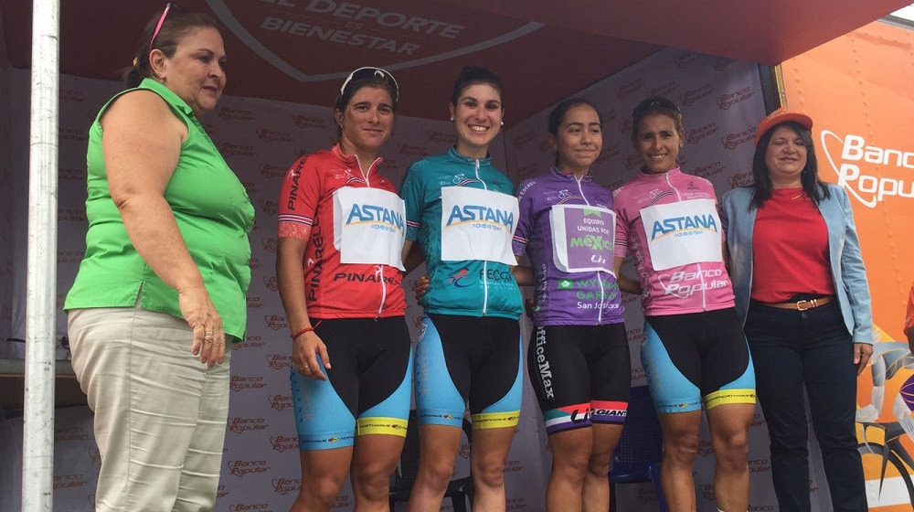 Le maglie dopo la terza tappa della Vuelta Femenina a Costa Rica
