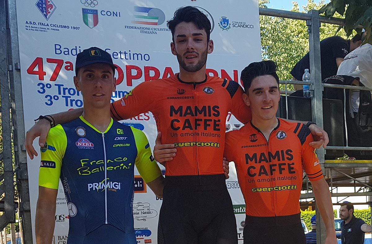 Simone Peschiera vince la 47/a Coppa Arno a Badia a Settimo