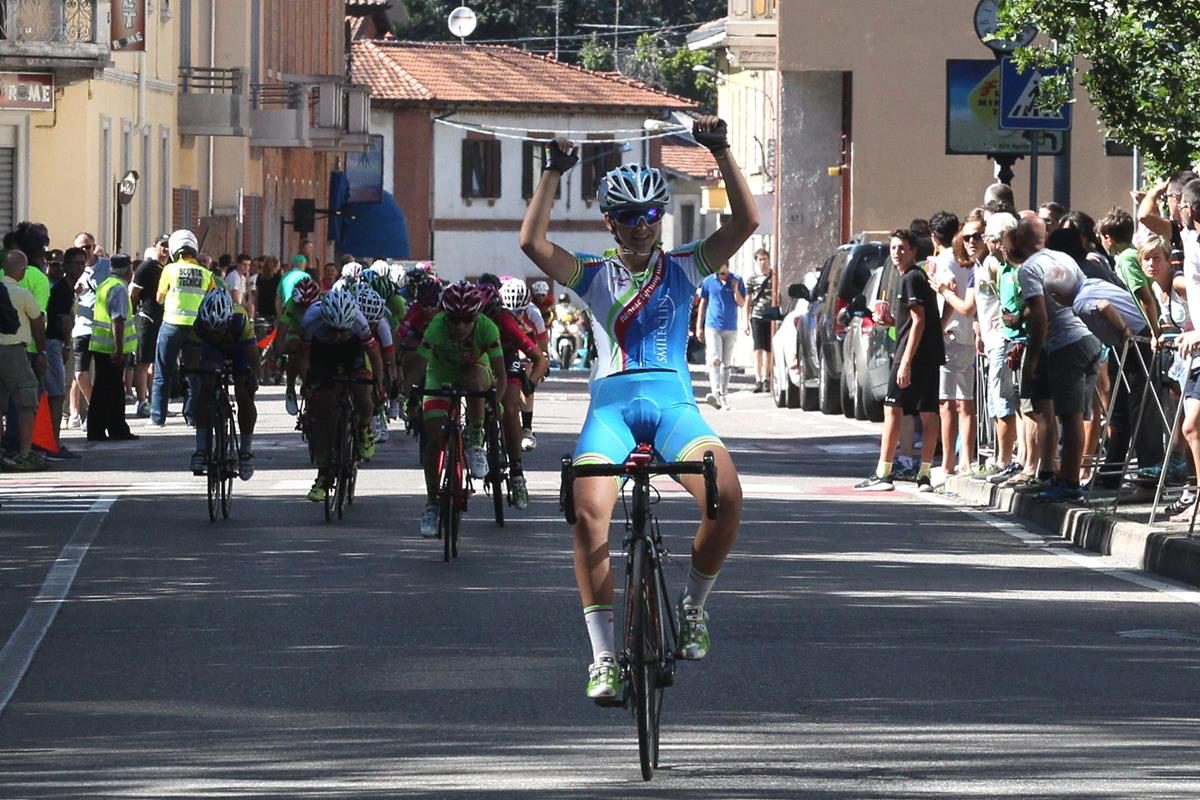 Eleonora Camilla Gasparrini vince la gara Donne Allieve di Gorla Minore