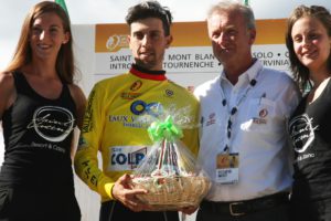 Giovanni Carboni resta leader del Giro Valle d'Aosta 2017