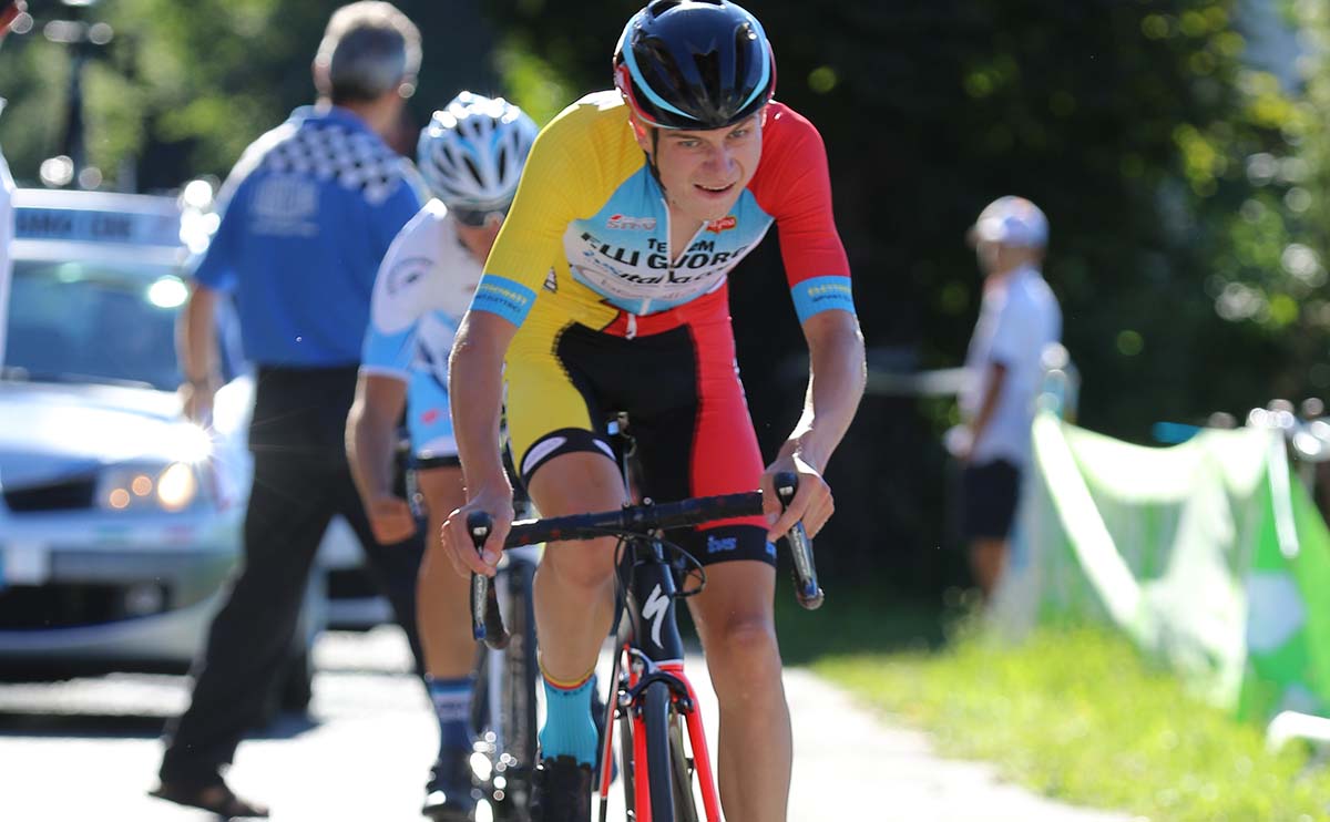 Karel Vacek vince la cronoscalata Cene - Altino 2017 per Juniores con record