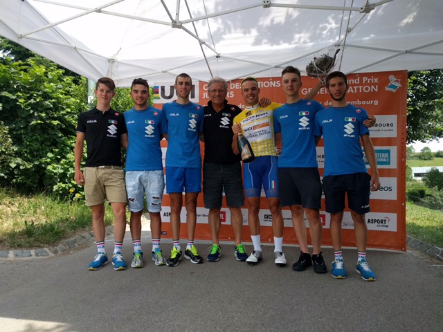 Festa Italia con Michele Gazzoli che vince il GP General Patton 2017