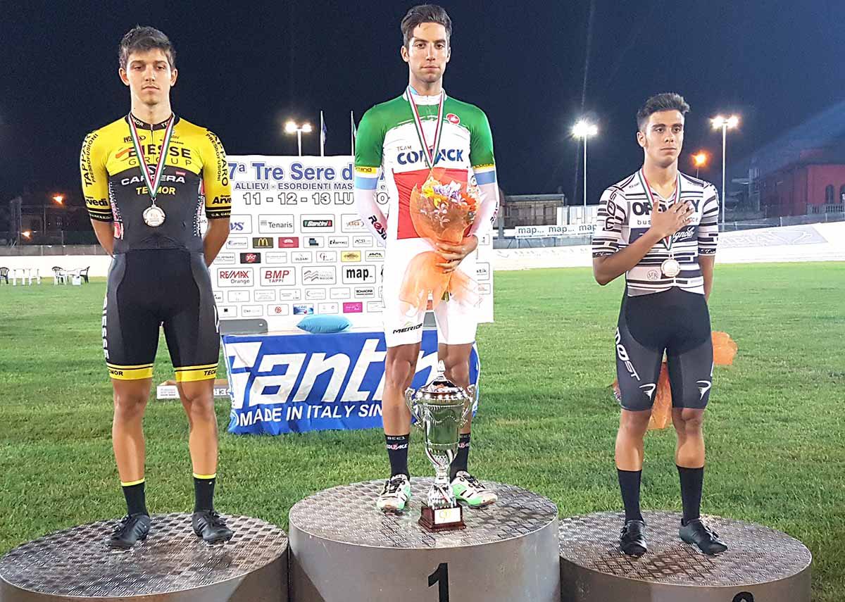 Nicolas Dalla è campione italiano della Corsa a punti degli Under 23 2017