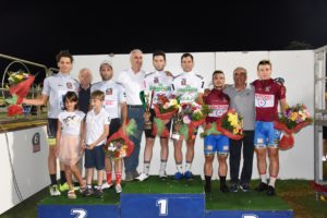 Il podio finale della 6 Giorni delle Rose 2017