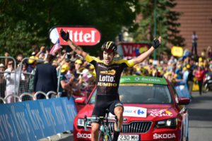 Primoz Roglic vince la 17/a tappa del Tour de France 2017