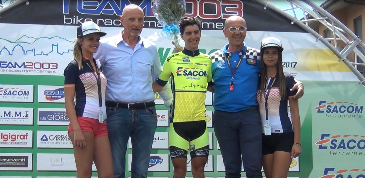 Samuele Rubino vincitore della 3GIORNIOROBICA 2017