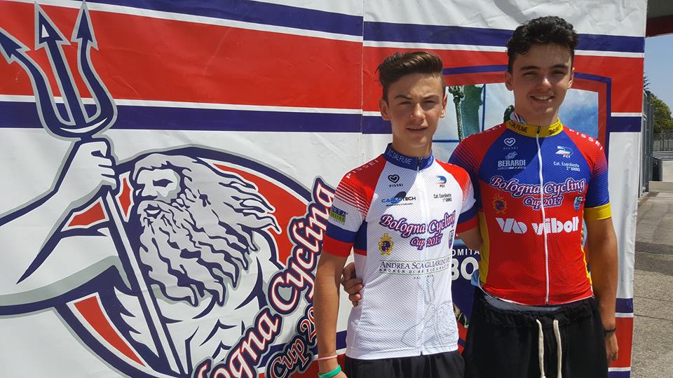 Niccolò Costa Pellecciari vincono la Bologna Cycling Cup 2017 per Esordienti
