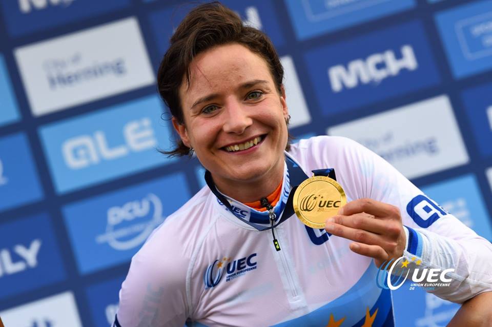 Marianne Vos campionessa europea Donne Elite 2017
