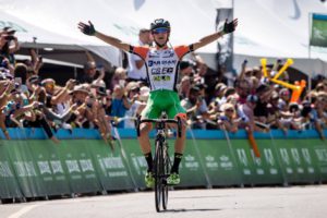 Giulio Ciccone vince la sesta tappa del Tour of Utah