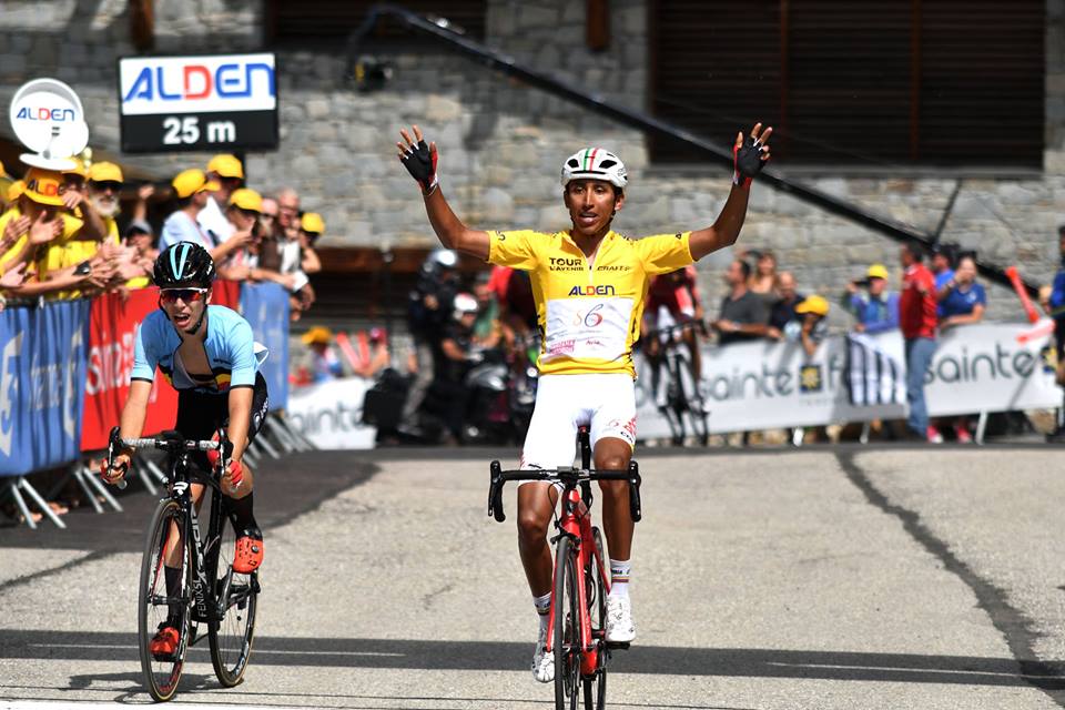 Egan Bernal vince anche l'ottava tappa del Tour de l'Avenir