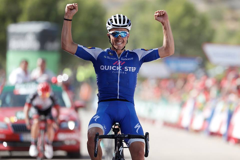 Julian Alaphilippe vince l'ottava tappa della Vuelta a Espana 2017