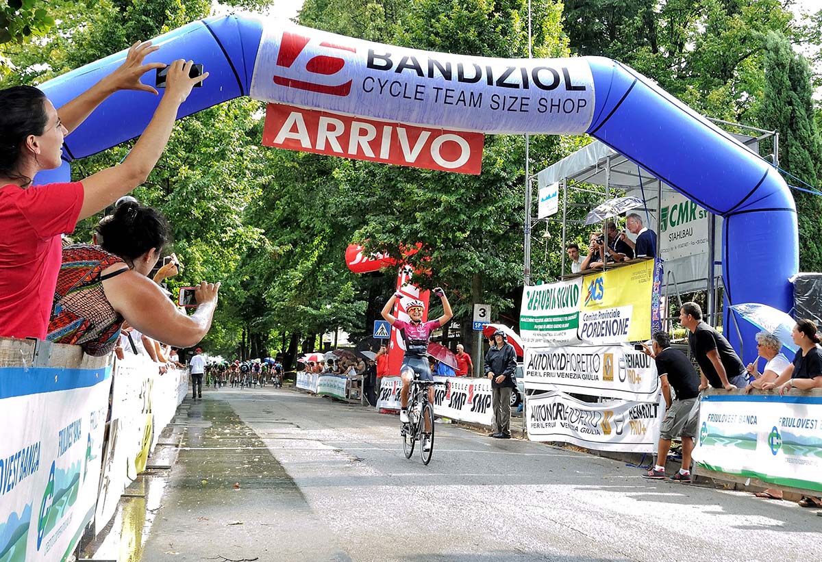 Katia Ragusa vince a Valvasone il Giro della Provincia di Pordenone 2017
