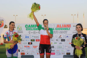 Sofia Collinelli campionessa italiana Inseguimento Donne Allieve