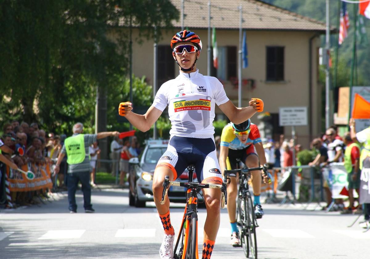Andrea Piccolo vince la Mariano Comense - Ghisallo