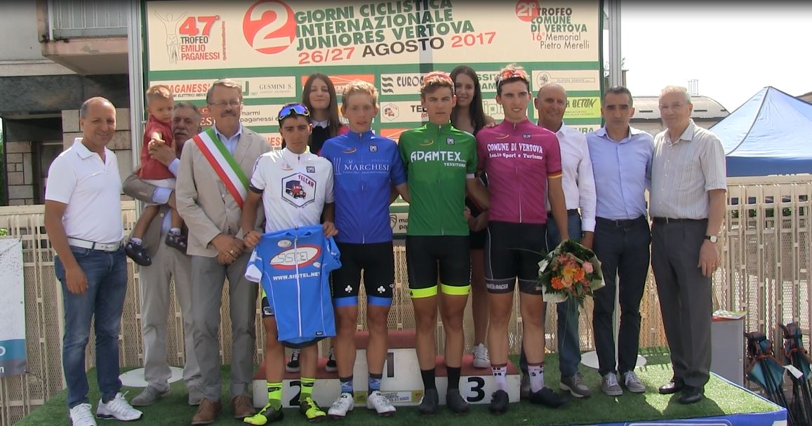 Tutte le maglie della 2 Giorni Internazionale Juniores di Vertova 2017