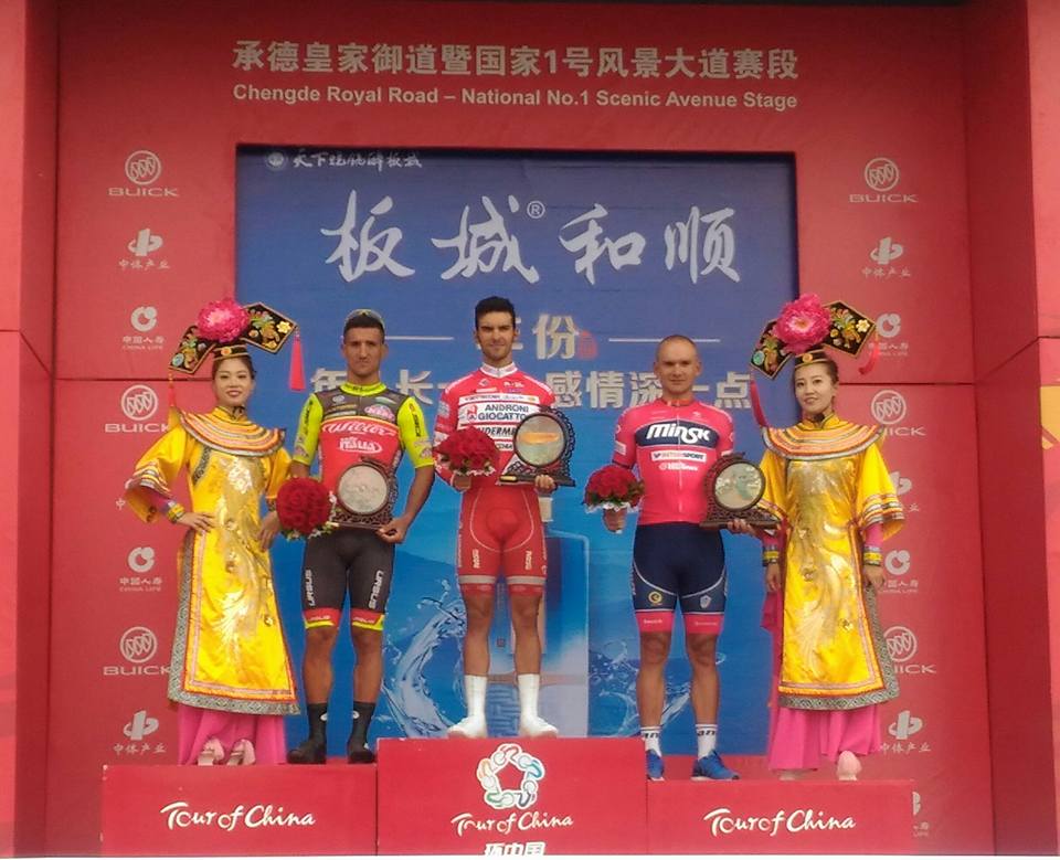Luca Pacioni vince la prima tappa del Tour of China I