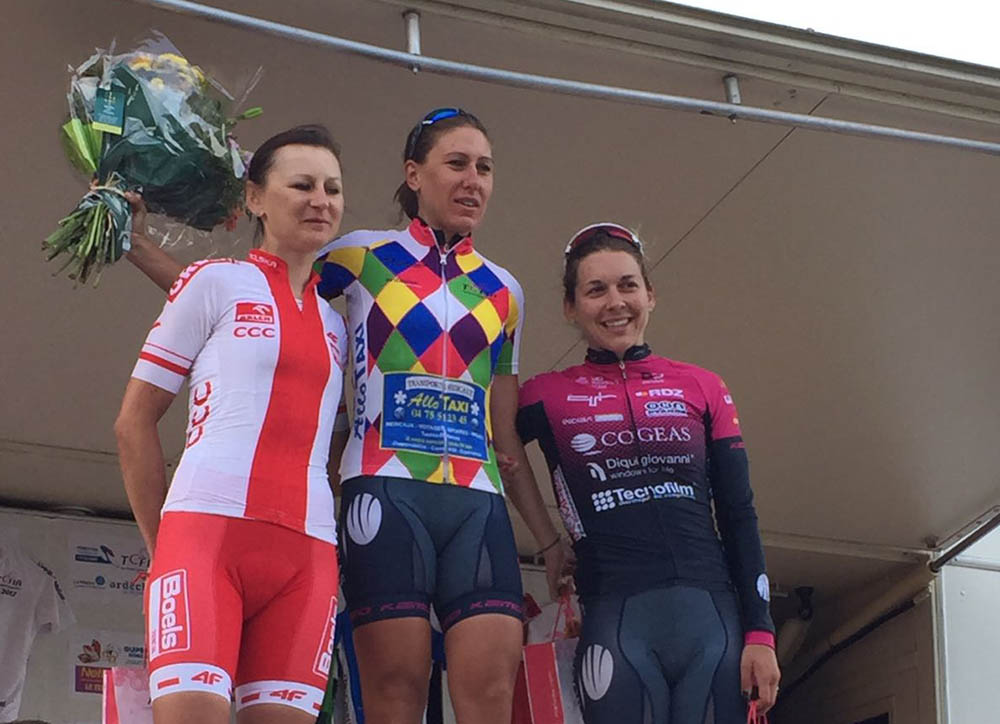Silvia Valsecchi vince la quarta tappa del Tour de l'Ardeche