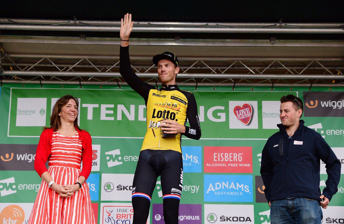 Lars Boom vince la quinta tappa a cronometro del Tour of Britain