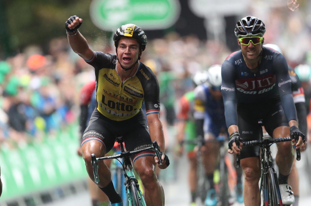 Dylan Groenewegen vince la settima tappa del Tour of Britain 2017
