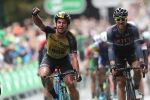 Dylan Groenewegen vince la settima tappa del Tour of Britain 2017