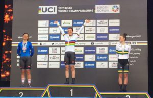Elena Pirrone è campionessa del mondo a cronometro Donne Junior