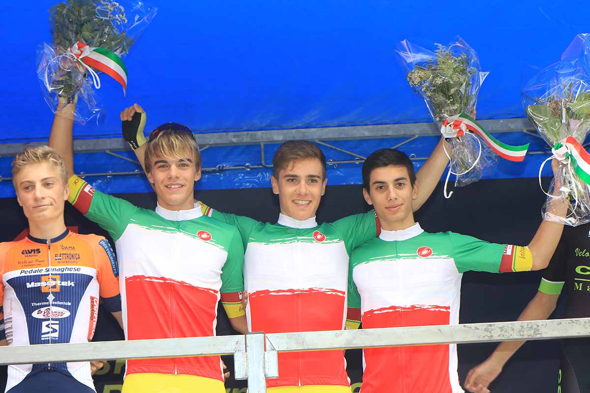 Il Pedale Toscano Ponticino vince l'Italiano Cronosquadre