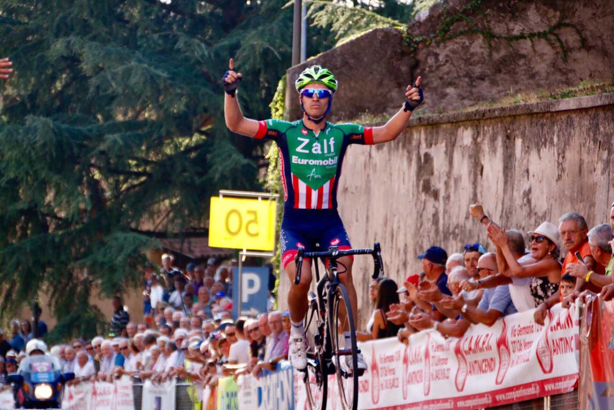 La vittoria di Nicolò Rocchi al Gp San Luigi di Sona