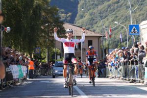 Antonio Tiberi vince la Albese-Ghisallo 2017