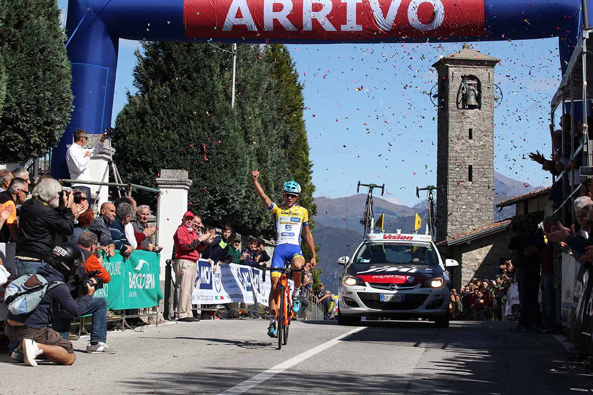 Andrea Bagioli vince la Olgiate Molgora - Ghisallo 2017