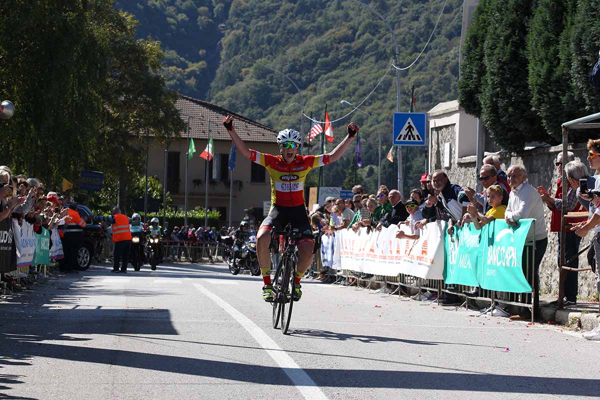 Federica Piergiovanni vince la Cesano Maderno - Ghisallo