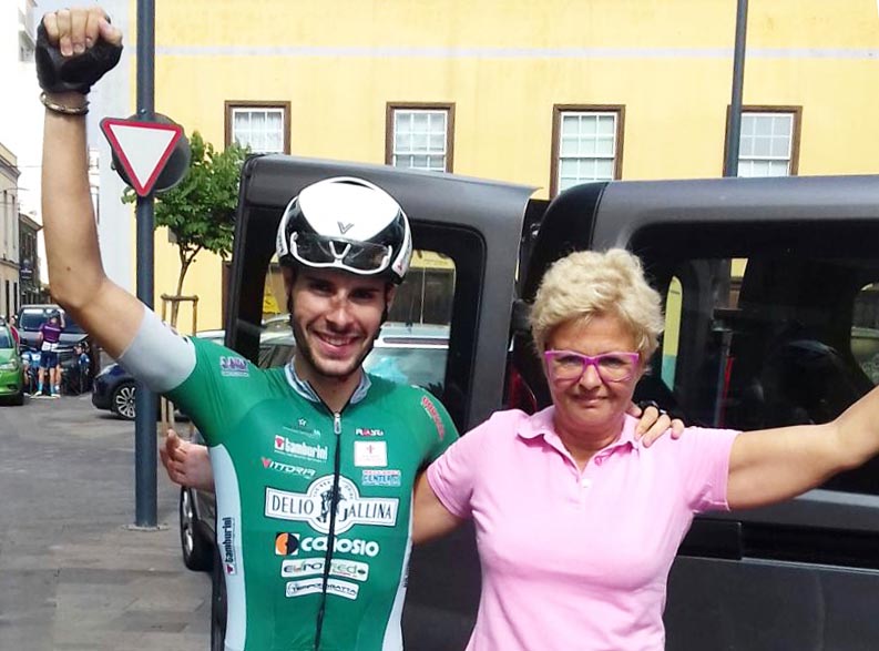 Umberto Marengo vincitore dell'ultima tappa della Vuelta a Tenerife