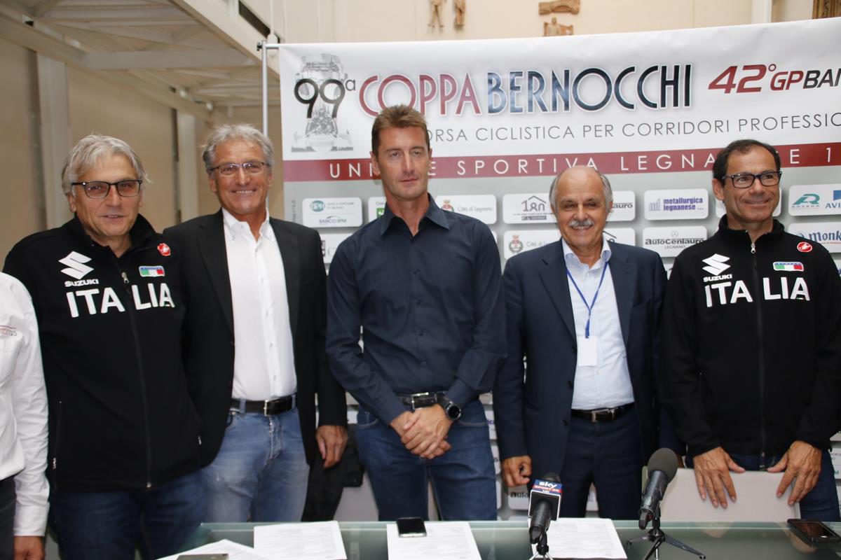 I CT azzurri con il presidente Di Rocco