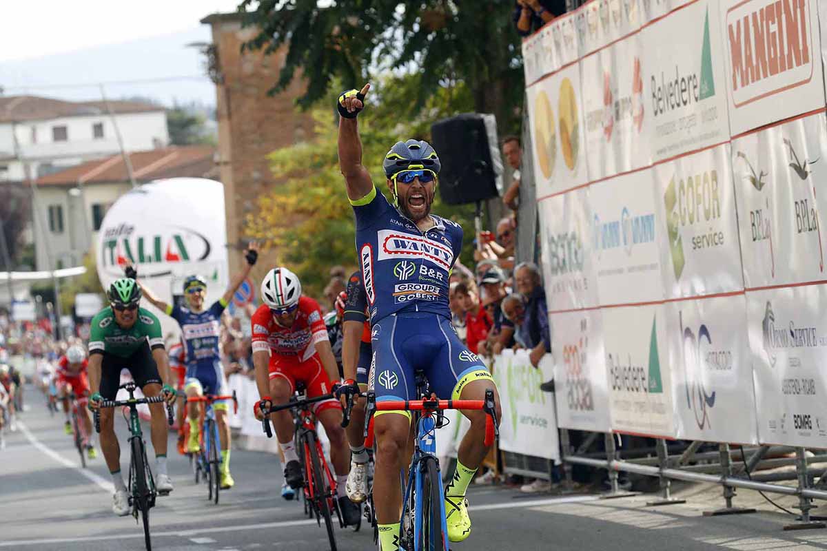 La vittoria di Andrea Pasqualon a Peccioli