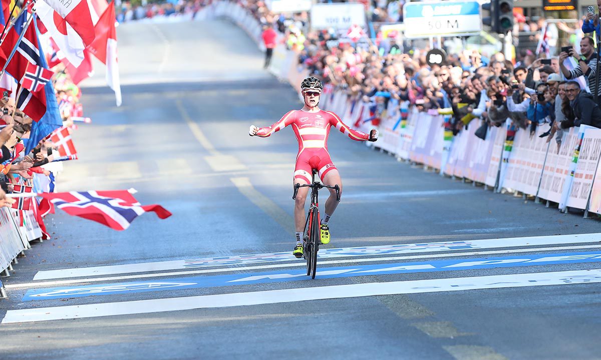 Il danese Julius Johansen vince il Mondiale Juniores 2017 a Bergen