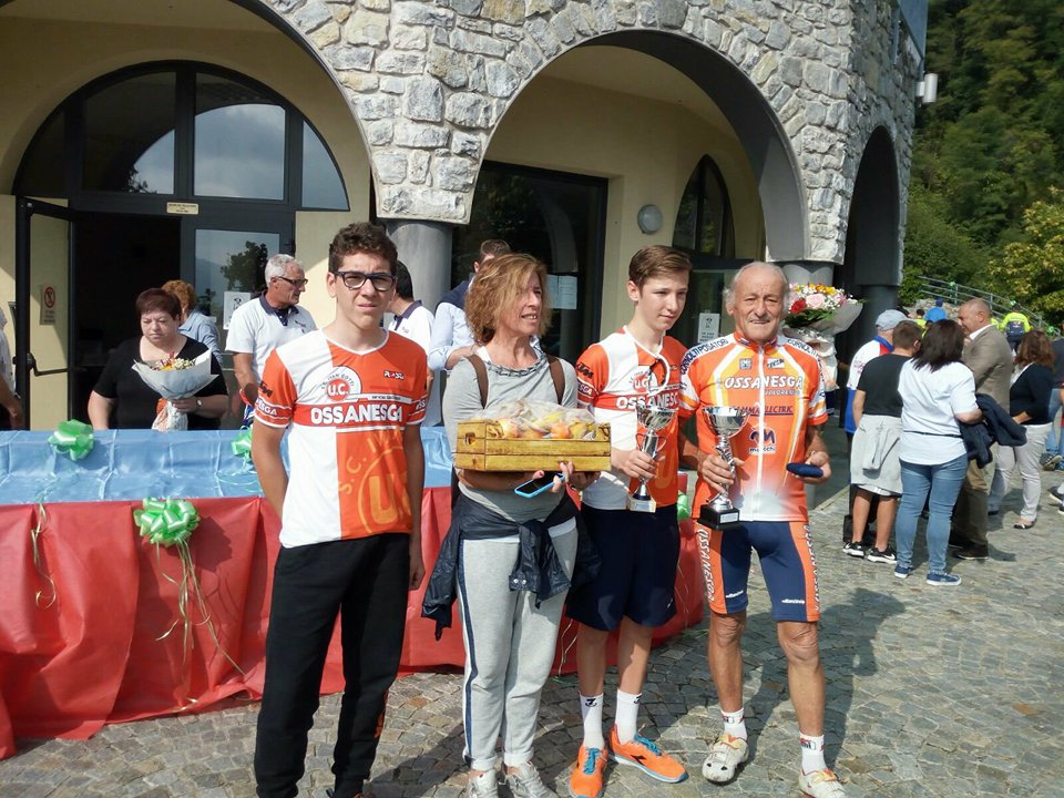 La premiazione di Alessandro Belussi a Nembro