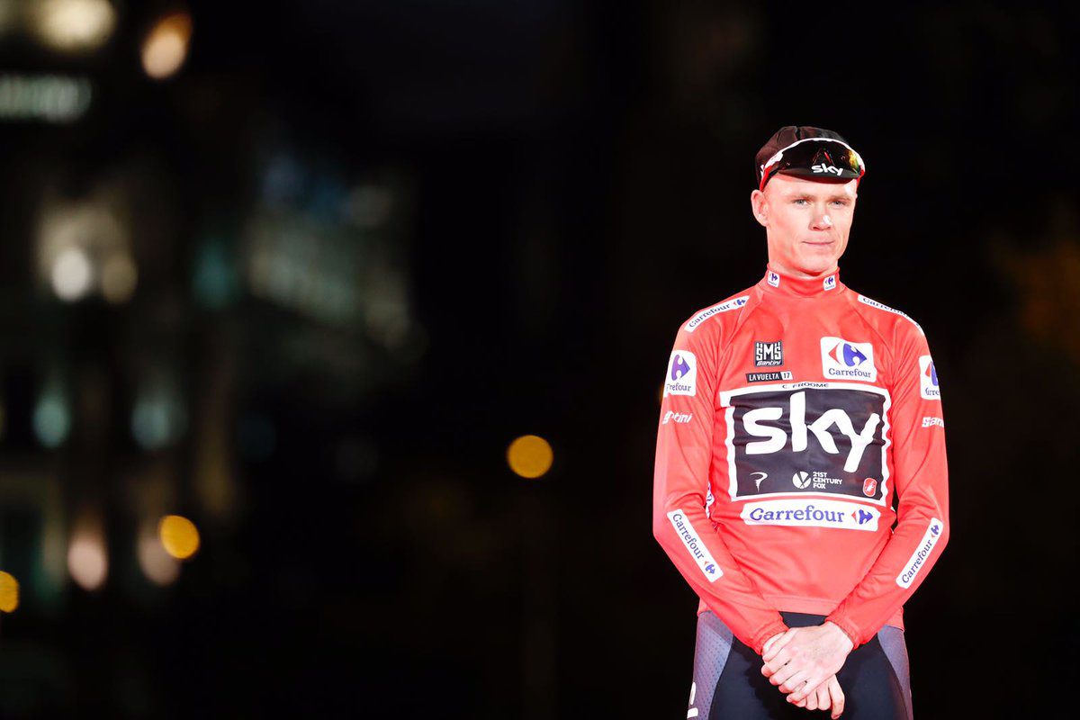Chris Froome dopo il Tour vince anche la Vuelta a Espana 2017