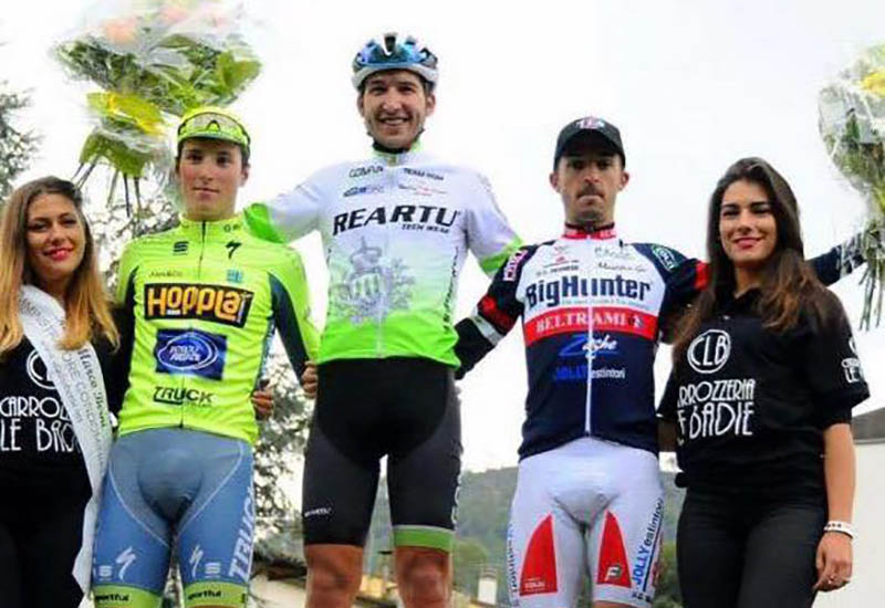 Il podio di Figline di Prato