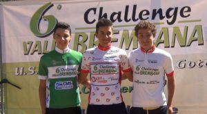 Le tre maglie della Challenge Valle Bremabana 2017 dopo due prove